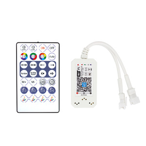 3in1 адресуемых Мечта Цвет LED контроллер SPI Wi-Fi синий зуб музыкальное приложение 2,4G пульт дистанционного управления светодиойдный Шарообразная пикселей полосы контроллера - Product Image 2