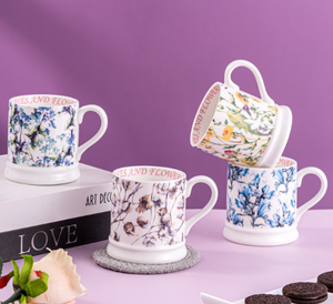 Bespoke Ceramic <strong>Cup</strong> Chaozhou Coffee Mugs Custom Coffe Mugs with Names and Logo European Style <strong>Cups</strong> - Product Image 1
