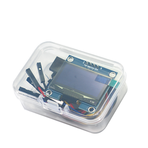 Modulo LCD OLED da 1.3 pollici, schermo OLED12864, luce blu con spille saldate 1106, interfaccia seriale I2C - Product Image 1