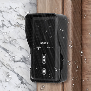 Timbre a prueba de agua, sistema de intercomunicación bidireccional, tiempo de espera súper largo, timbre de puerta de seguridad inalámbrico para exteriores