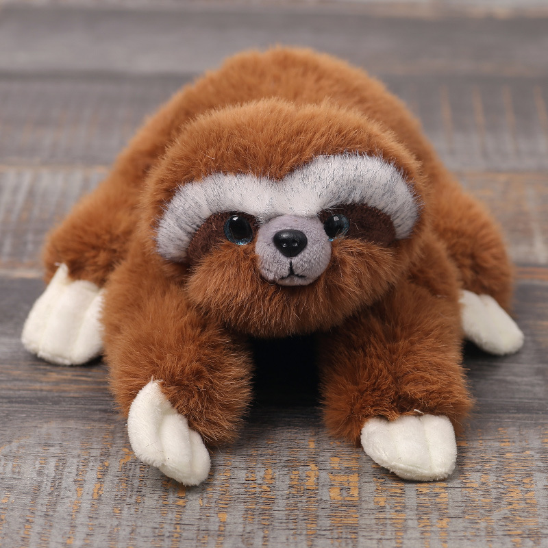 Paresseux-marron-25 cm-0,11 kg