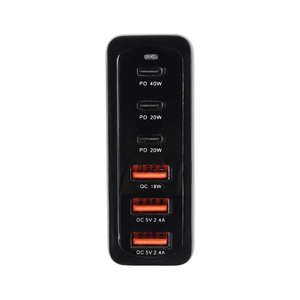 Usb C 120w充電器6ポート高速充電ステーションマルチポートデバイスラップトップ用のすべての電話用の高速充電 - Product Image 3