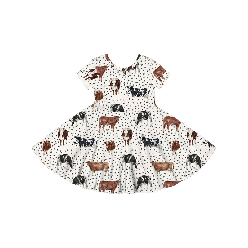 Big Flower Baby Skirt