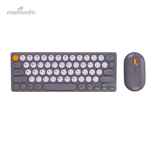 64 Keys Mini Wireless <strong>Keyboard</strong> <strong>and</strong> <strong>Mouse</strong> Combo High Sensitivity No Delay 2.4G <strong>Multi</strong>-<strong>Functional</strong> Set - Product Image 2