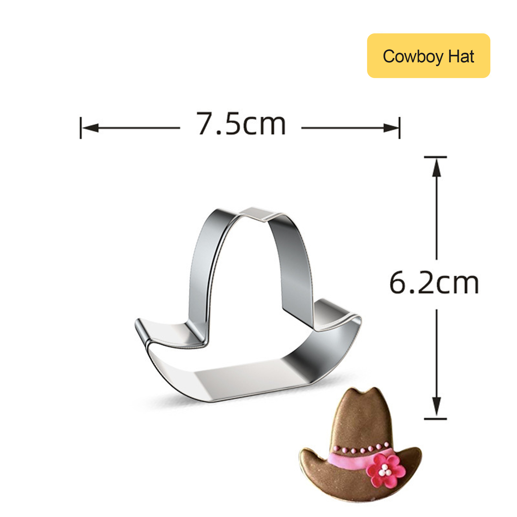 Cowboy hat-silver
