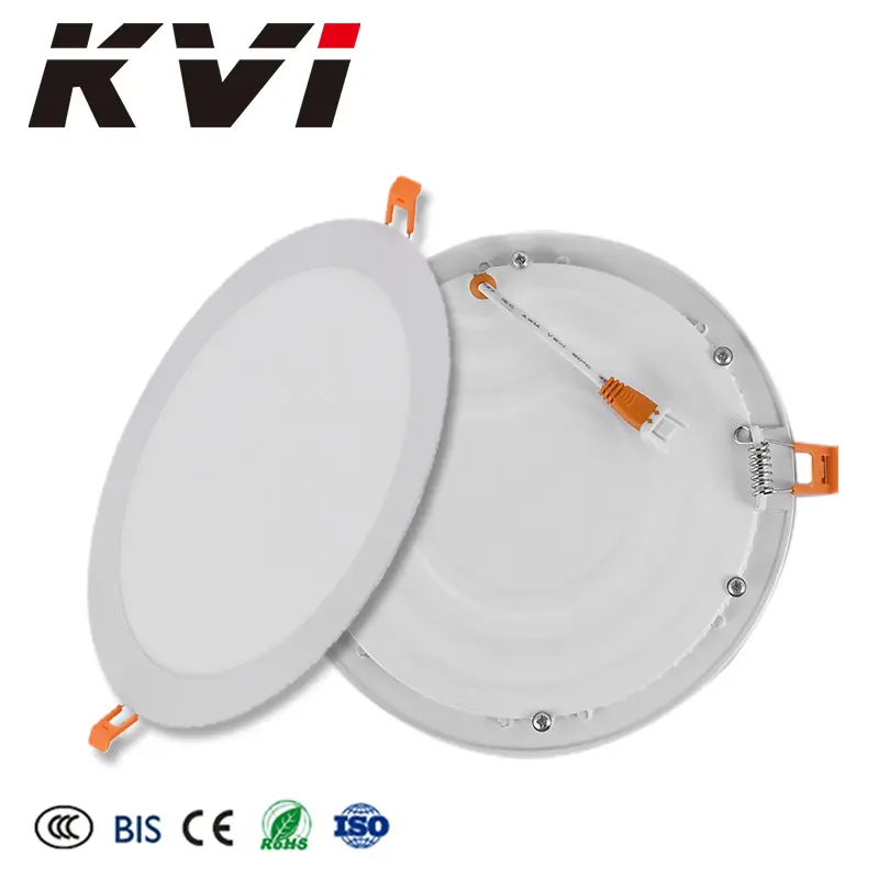 Led down light 3w 6w 9w 12w 18w 24w impermeabile IP44 flat led panel lamp incasso rotondo ultra sottile sottile led plafoniera