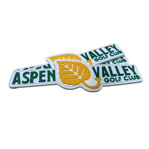 Logotipo de PVC suave 3D personalizado, prensa de calor, transferencia de silicona en relieve, parches de goma de Pvc, 5 paneles, sombrero, respaldo de Velcro para ropa - Product Image 2