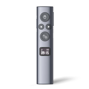 Clicker di presentazione dello schermo TV per presentazione PPT Rremote Clicker Bluetooth presentatore senza fili puntatore digitale N95s BLE - Product Image 1