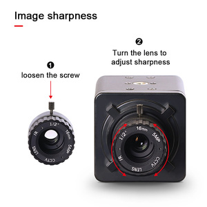 720P Camera 5600 H65 16mm 15degrees CS Manual Focus HD USB Plug and Play UVC Video Conference Mini Camera - Product Image 4