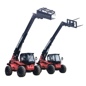 Attrezzatura di carico e scarico 7m sollevatore telescopico a braccio telescopico da 3 tonnellate sollevatore a forche con braccio telescopico con betoniera - Product Image 5