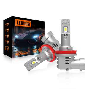 7-Days H8 H11 Led farlar Plug-in araçlar için DC12V-30V Fan tasarım Mini ampul güçlendirme - Product Image 1