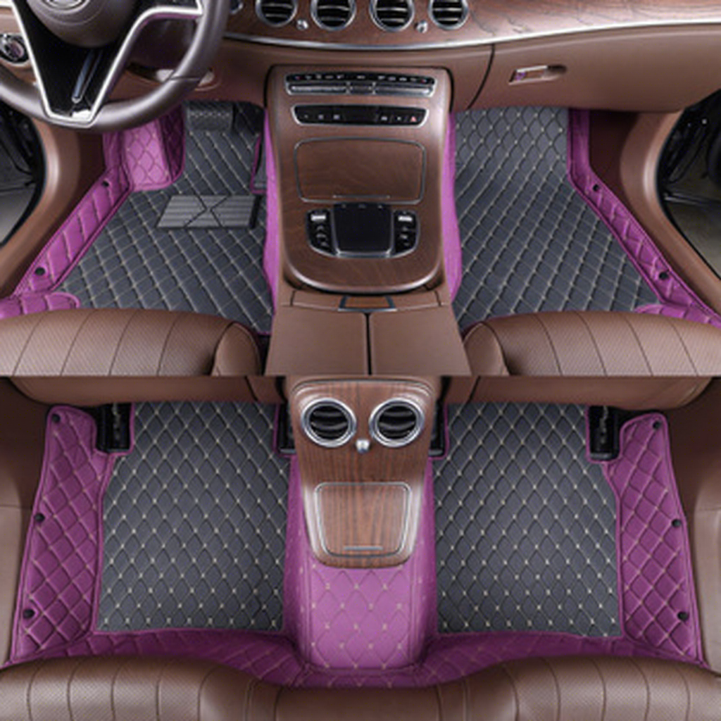 Purple and Beige