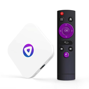 H96 Max M1TVボックスAndroid13RK3528ビデオ4kHDスマートセットトップボックス (WiFiおよびBT音声コントローラー付き) AndroidTVセットトップボックス - Product Image 1