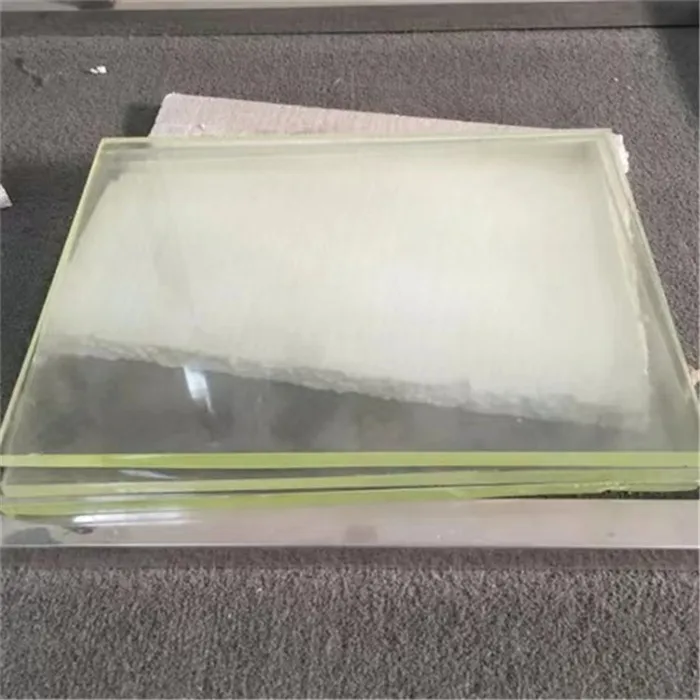 הגנה מפני קרינה עופרת זכוכית עבור חדר התצפית קרן זכוכית עופרת