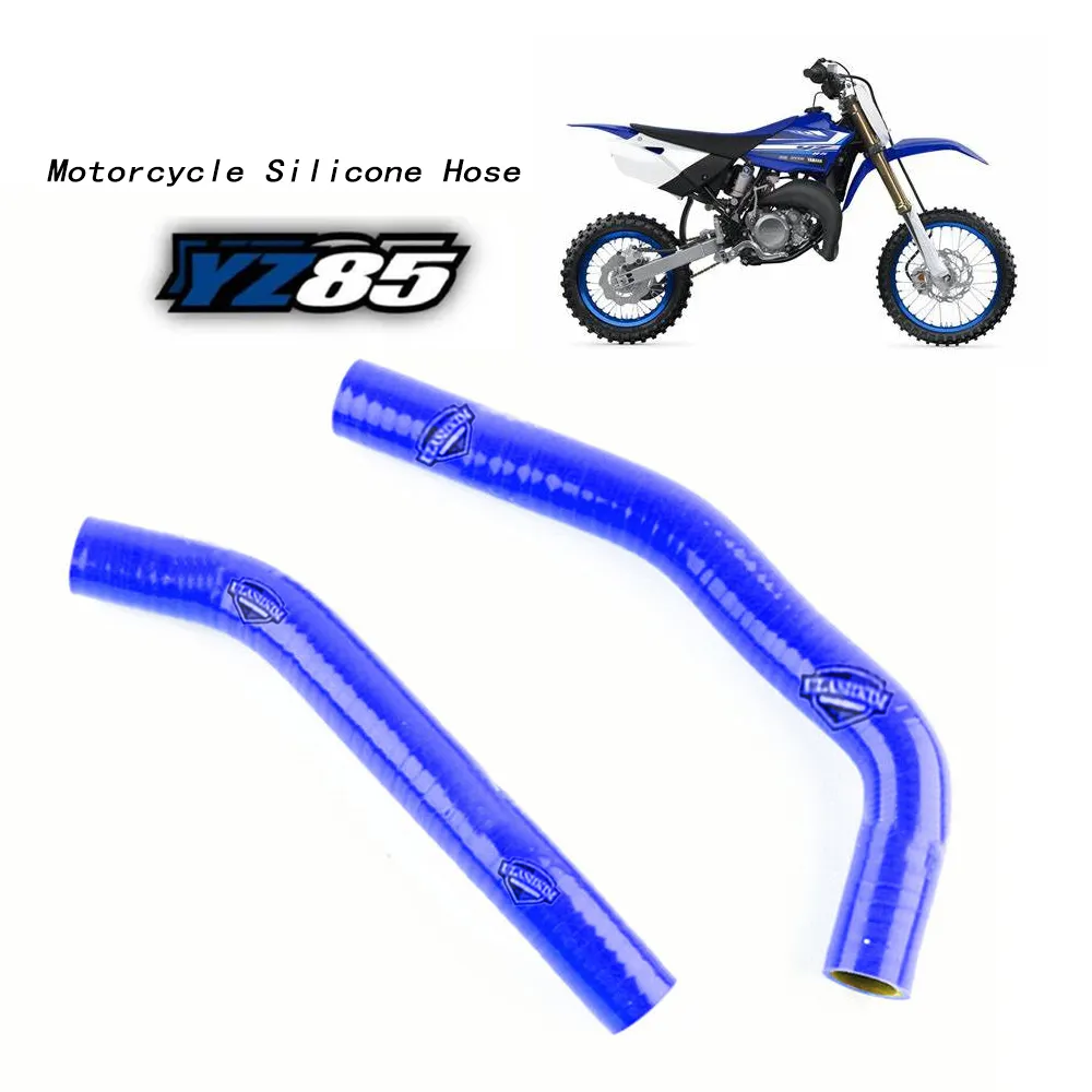 Kit de Tuyau de Radiateur en Silicone Bleu pour YAMAHA YZ85 YZ 85 1996-2008