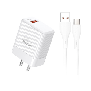 高品質の素材とユーザーフレンドリーなデザインの高速プレミアムUSB-C/V8充電器 - Product Image 6