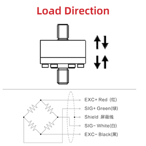 T305 Automation Device 50kg Tension Compression Transducer Load Cell - Product Image 4