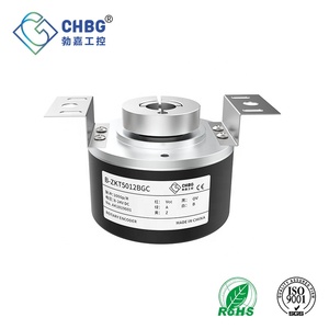 CHBG 1024ppr artımlı döner kodlayıcı ZKT5812B serisi 10/ 12mm içi boş mil IP54 sarılma tipi döner optik enkoderler - Product Image 6