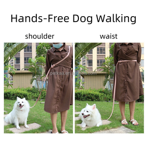 En çok satan Pet ürünleri PVC su geçirmez eller serbest köpek tasma hızlı bırakma yaka ve düşük MOQ toptan için Handsfree tasma seti - Product Image 6
