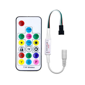 Мини диммер CCT RGB RGBW пиксельный светодиод DC5V ~ 24V Мини RF пульт дистанционного управления для светодиодных ламп - Product Image 1