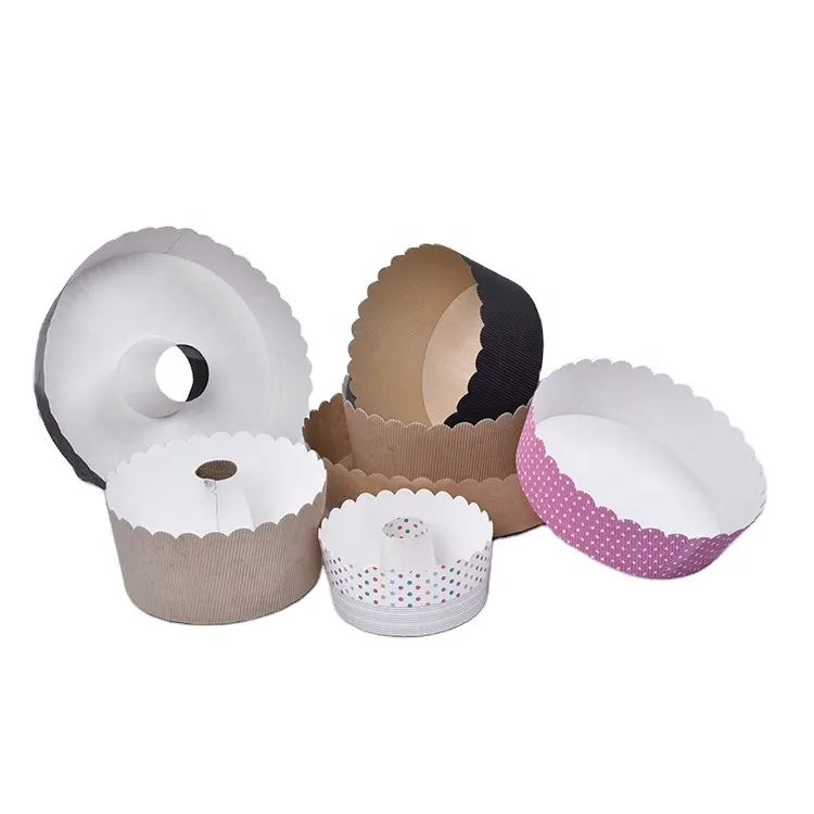 Fabriek Ronde Papier Losse Core Bakvorm Wegwerp Muffin Cake Pan