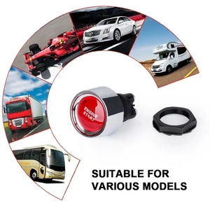 50A interruttore a pulsante di avvio multifunzionale interruttore a pulsante di avvio del motore del veicolo per auto interruttore DC 12V 24V momentaneo - Product Image 5