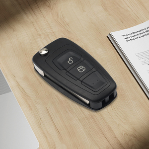 MS 2 Buttons Remote Control Flip Car <strong>Key</strong> 433MHz ASK for <strong>Ford</strong> Auto Vehicle <strong>Transponder</strong> Blank <strong>Key</strong> with HU101 Uncut Blade - Product Image 6