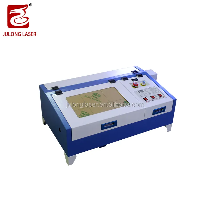 JULONG 3020 Co2 50W máquina de corte por láser para hacer de acrílico madera cartas de plástico grabador láser y cortador