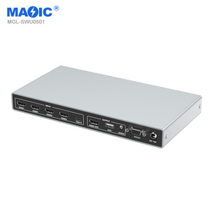 4k 60hz Type C Video Splitter <strong>HDMI</strong> Quad Multi Viewer Seamless <strong>Switcher</strong> <strong>5</strong> in <strong>1</strong> Out <strong>HDMI</strong> Multiviewer - Product Image 3