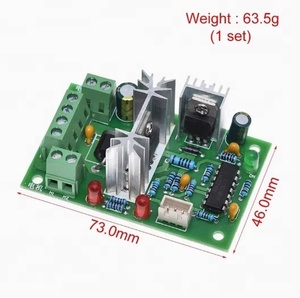 Regulador de velocidad del <span class=keywords><strong>motor</strong></span> CCM2 <span class=keywords><strong>DC</strong></span> 10V 12V 24V 30V interruptor de avance/retroceso <span class=keywords><strong>PWM</strong></span> controlador <span class=keywords><strong>DC</strong></span> 120W - Product Image 2