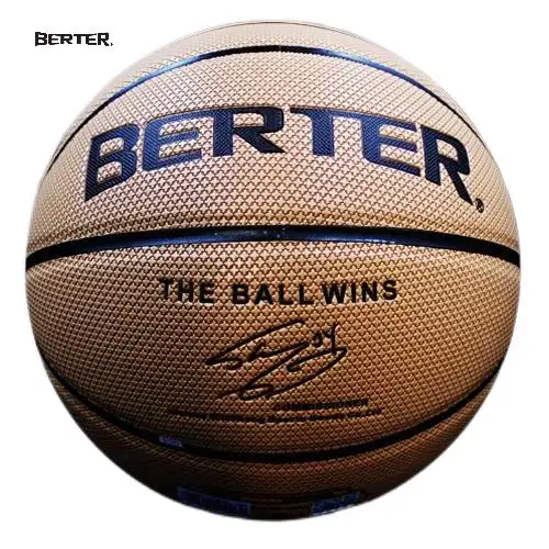 Pelota de baloncesto de peso oficial de alta calidad, pelota de entrenamiento de cuero PU para exteriores, pelota de baloncesto inflable de Tamaño 7