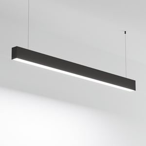 Adjustable Height Indoor <strong>LED</strong> Pendant Light Simple Long Ceiling Light Emitting Diode Chandeliers for Office Hanging Indoor Office - Product Image 4
