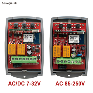 SMG-8112 tuya wifi thông minh điều khiển từ xa chuyển đổi phổ 433Mhz cửa nhà để xe cổng Receiver 2CH mô-đun tiếp sức - Product Image 3