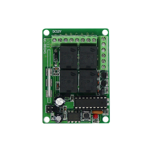 DC12V 4 canali 433MHz apprendimento universale RF telecomando interruttore ricevitore remoto - Product Image 2