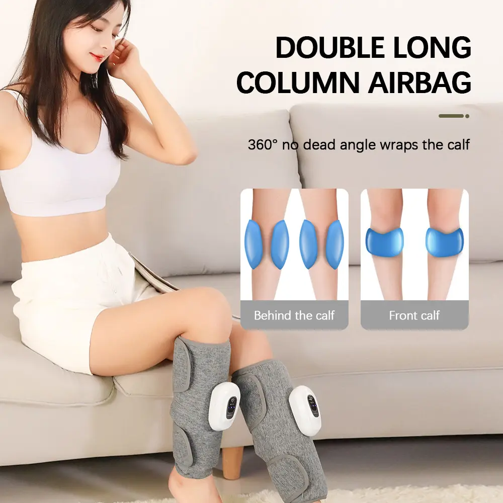 Smart Foot Air Bag Compression Leg Calf Therapy Massager Device