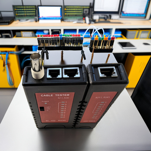 Professional Network Cable Tester Set with <strong>RJ45</strong>/RJ11 Tester for Lan Test Measuring Instrument <strong>BNC</strong> Tester - Product Image 3