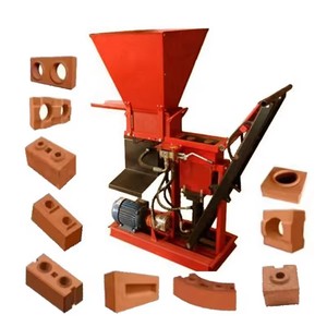 Máquina de fabricación de ladrillos Hydraform, máquina de ladrillos entrelazados de barro, máquina para fabricar bloques de arcilla - Product Image 1