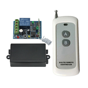 12V max. Drahtloser Fernbedienung lichtsc halter mit 1-Kanal-Empfängermodul 50-100M Sender 12/24V Relais ausgangs radio - Product Image 6