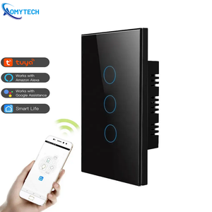 Werkseitig US-Typ Smart Home WiFi-gesteuerter Lichtsc halter 220V 1 2 3 4-Gang-Smart-Lichtschalter ZA Standard Load 1000W Timer - Product Image 5
