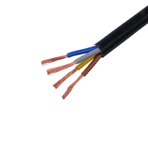 Cable Flexible 2 3 4 5Core Cable Flexible 1,5 Mm 2,5 Mm 4mm Cable Multi Core Instrucción Cable de alimentación cable eléctrico