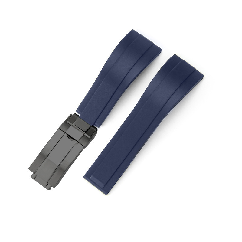 Blue band-black buckle