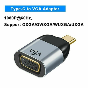 通用串行总线C型至高清多媒体接口VGA母适配器8k型至迷你通用串行总线C至通用串行总线1.4 rj4 5千兆位以太网，适用于Iphne 17 16苹果笔记本三星 - Product Image 3