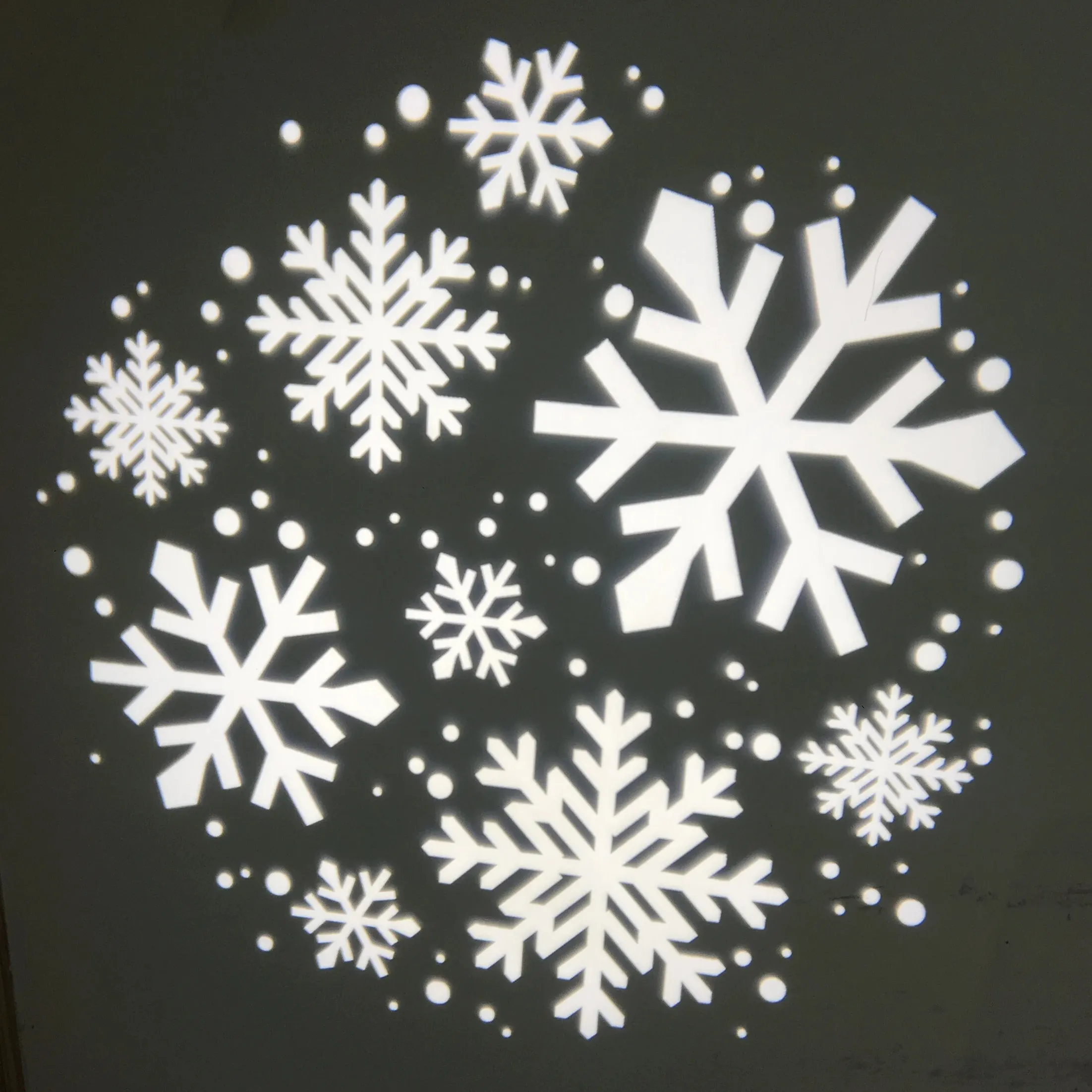 Outdoor Gobo Projector Kerst Licht Logo Led Sneeuwvlok Licht