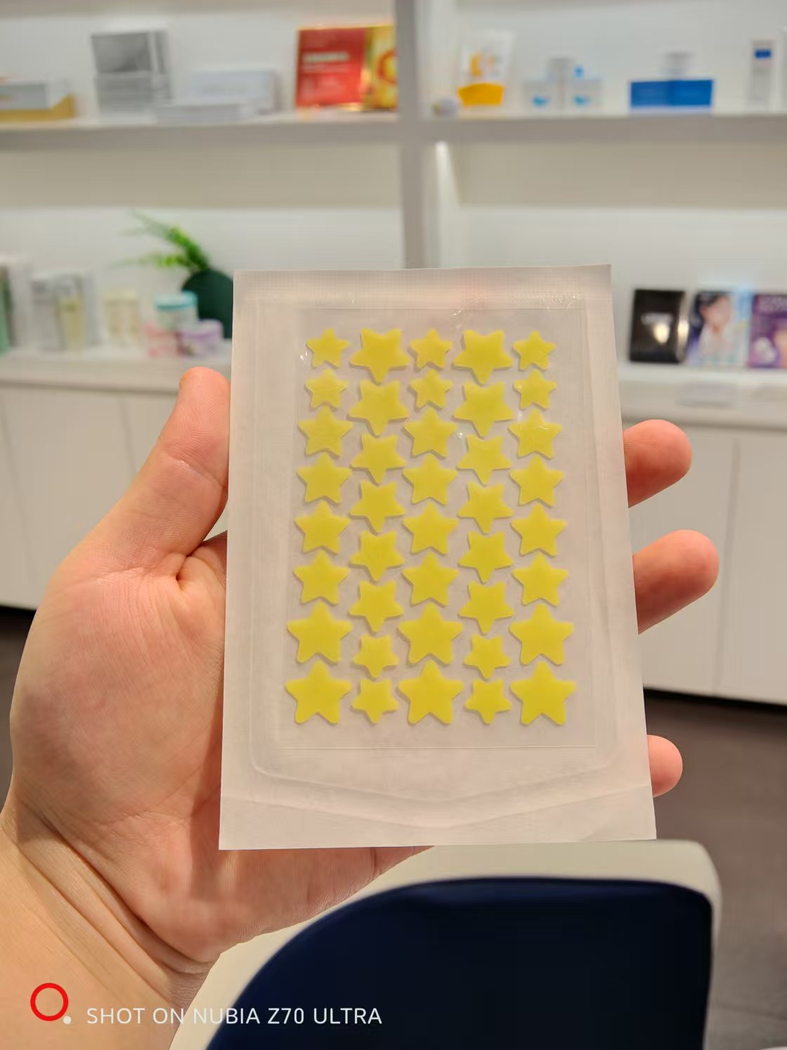 40 yellow acne patches