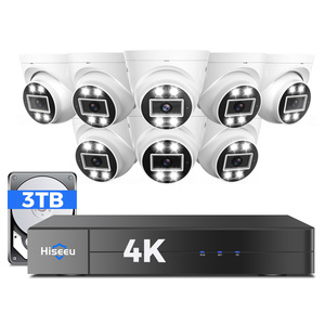 Detección inteligente H.265 4K 8MP Ultra HD al aire libre hogar red Video NVR visión nocturna IP Cctv sistema de cámara de seguridad Domo POE - Product Image 1
