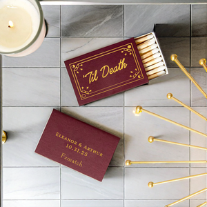 2024 <strong>New</strong> Gift Box <strong>Matches</strong> High Quality Colored Candle <strong>Matches</strong> Hard Outer Box Customized Stamped Logo Box <strong>Matches</strong> - Product Image 3