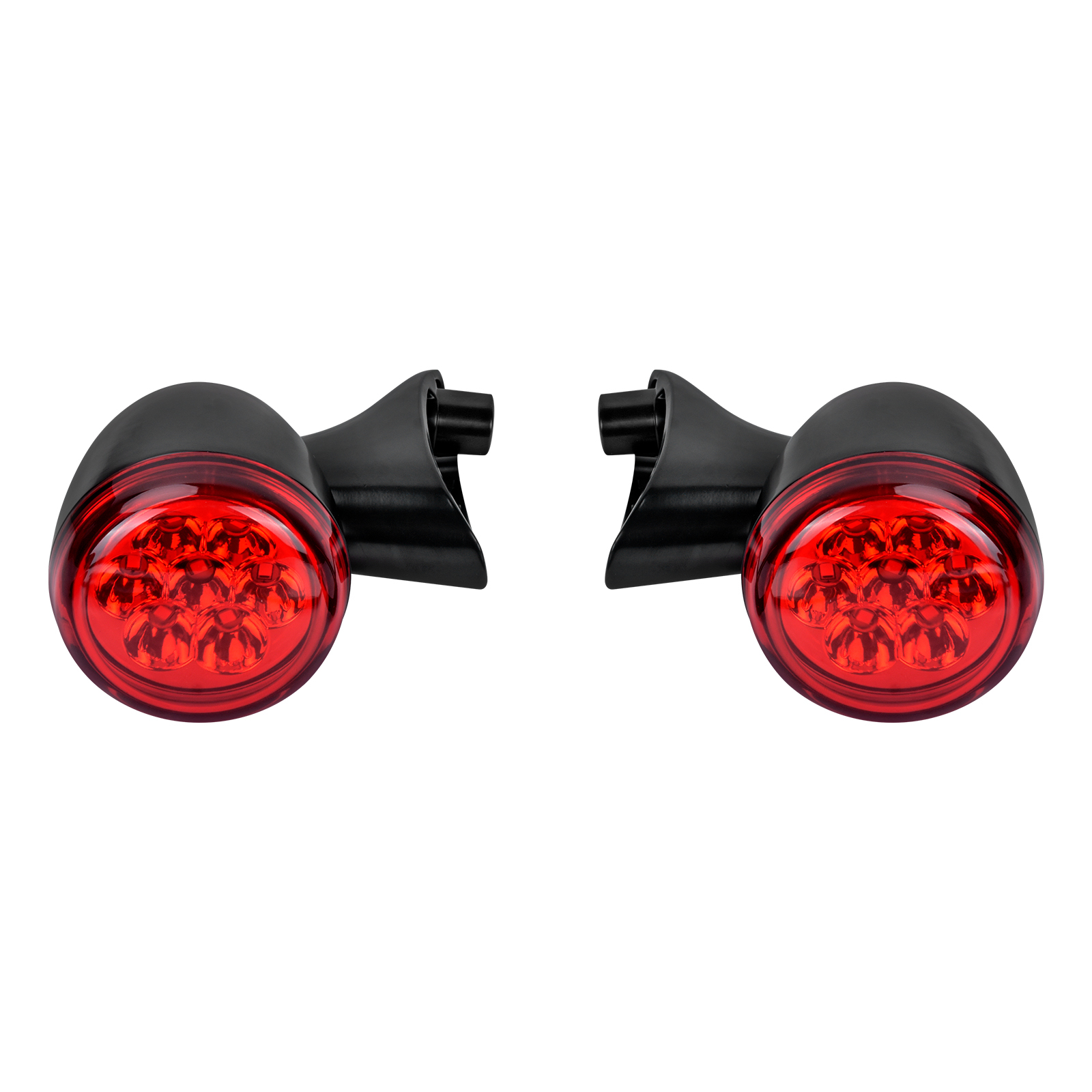 black & red cover & yellow light