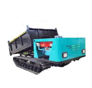 ミニクローラートラクターオフロードタイヤ付きエンジンポンプギア登山山と地形のない尾根恐怖 - Product Image 3