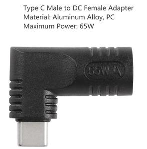 65W PD DC 7.9mm X 0.9mm Female (7.9mm X 5.5mm) <strong>Input</strong> to USB Type C Male Power Charging Adapter,Uilt-in with PD Automatic Identif