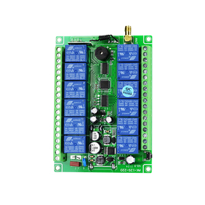 12 Channels Industrial RF Switch Wireless Remote Control Receiver <strong>LED</strong> Type for 433mhz Garage Door - Product Image 3